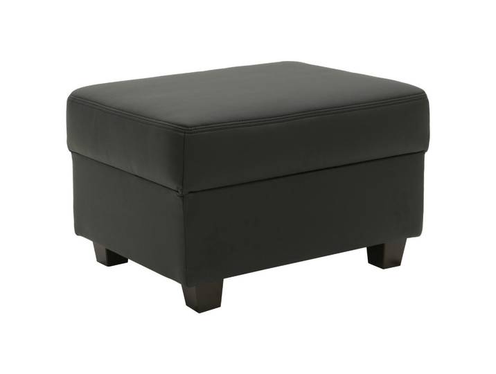 Mid.you Hocker, Schwarz, Holz, Uni, rechteckig, 67x41x52 cm, Made in EU, FSC Mix, Wohnzimmer, Hocker, Sitzhocker