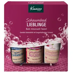 Kneipp Geschenkset Schaumbad Lieblinge 3X100 ml