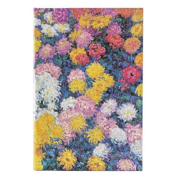 Paperblanks Notizbuch PB Midi Monets Chrysant.dotted (MIDI, Gepunktet, Harter Einband) (PB9718-1)