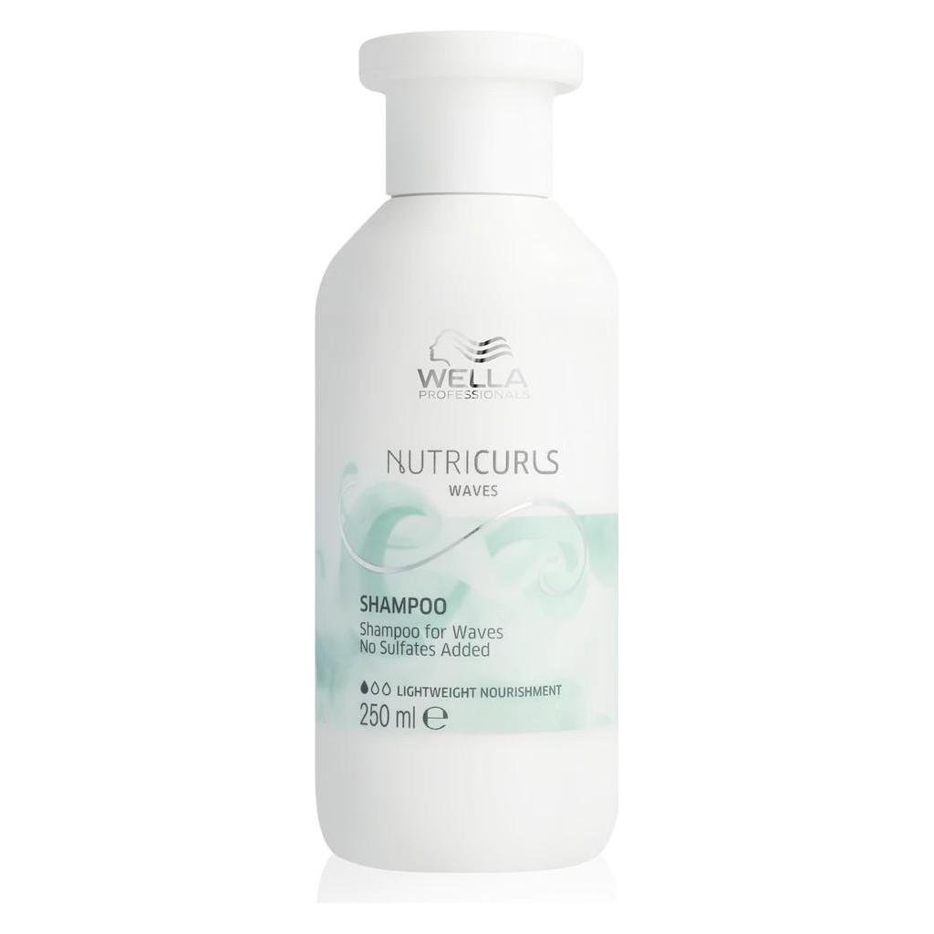 Wella Nutricurls Waves Shampoo 250ml (Flüssiges Shampoo, 250 ml) (99350104820)