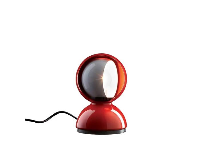 Artemide Lampe de table Eclisse rouge