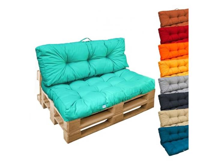 Linxor - Kit de Coussins pour Palette capitonnés - Plusieurs Coloris