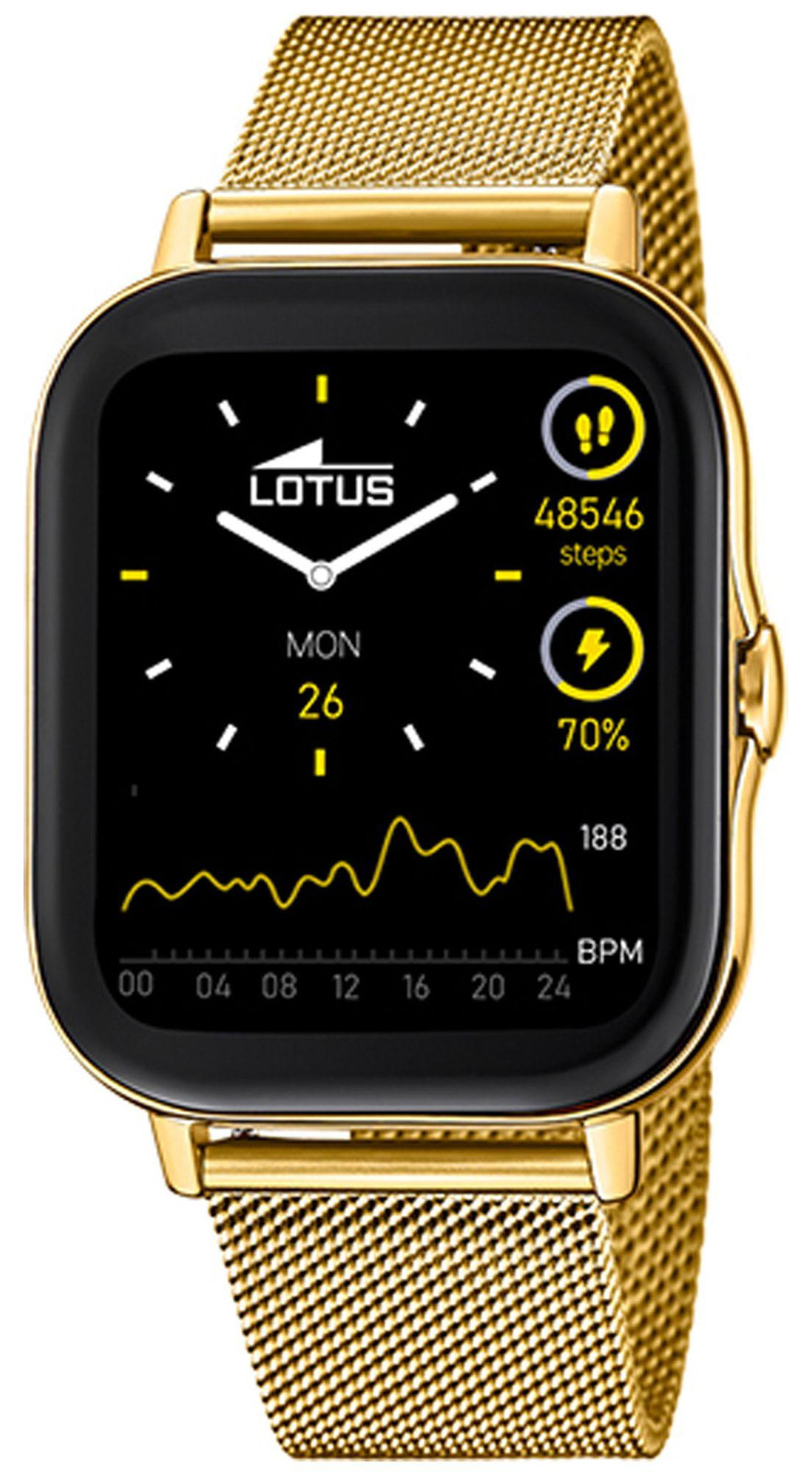 Lotus Smartwatch voor dames en heren - 50049/1