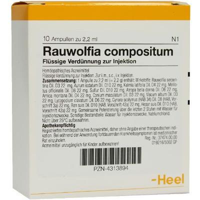 Rauwolfia Compositum Ampullen 10 St