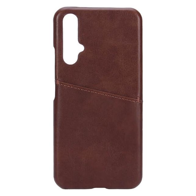 Carl ONSALA Mobil Cover Brun med Kortrum (Huawei Nova 5T) (588543)