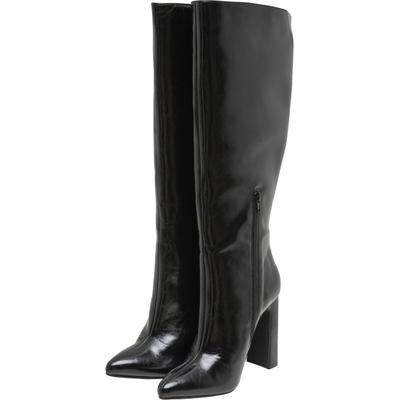 Stiefel BUFFALO "Buffalo JULY BOOT HI - VEGAN NAPPA", Damen, Gr. 41, schwarz, Kunstfaser, unifarben, Schuhe Stiefel