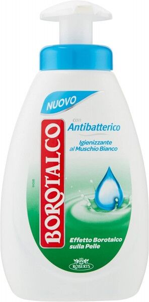 L.Manetti-H.Roberts Borotalco Sapone Liquido Base 250ml.Igienizzante Al Muschio Bianco
