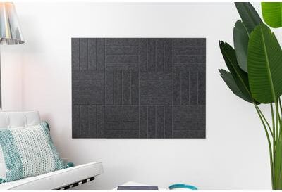 Felt Right Weave Cast   Sound Dampening Pinnable Tiles