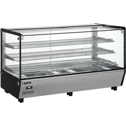 SARO Countertop Warmhaltevitrine Modell SOFIA 202, 1219 x 568 x 686 mm