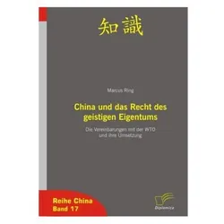 China und das Recht des geistigen Eigentum, Fachbücher von Marcus Ring