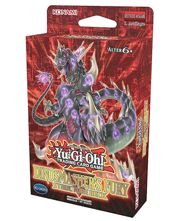 Konami Yu-Gi-Oh! Structure Deck Dinosmashers Fury Card Pack