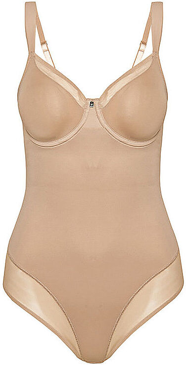 TRIUMPH Shapewear Body mit Bügel TRUE SHAPE SENSATION smooth skin beige   80B 80B