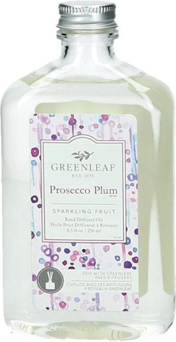 Greenleaf Diffuser Refill Oil Prosecco Plum