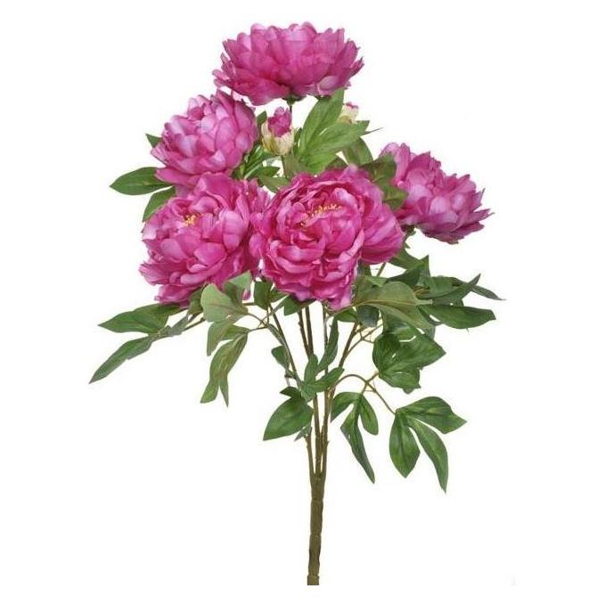 Kwiatydonice Bouquet of artificial flowers, peony, 50 cm (50 cm) (70296345)