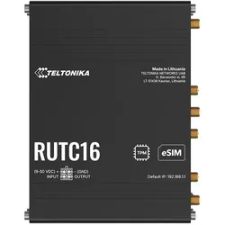 Teltonika LTE-Industrie-Router RUTC40 Global 4G Edge mit Wi-Fi 6, Router
