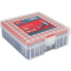 Ansmann Red Alkaline-Batterien Mignon AA / LR6 1,5 V – 100er Pack, Batterien + Akkus