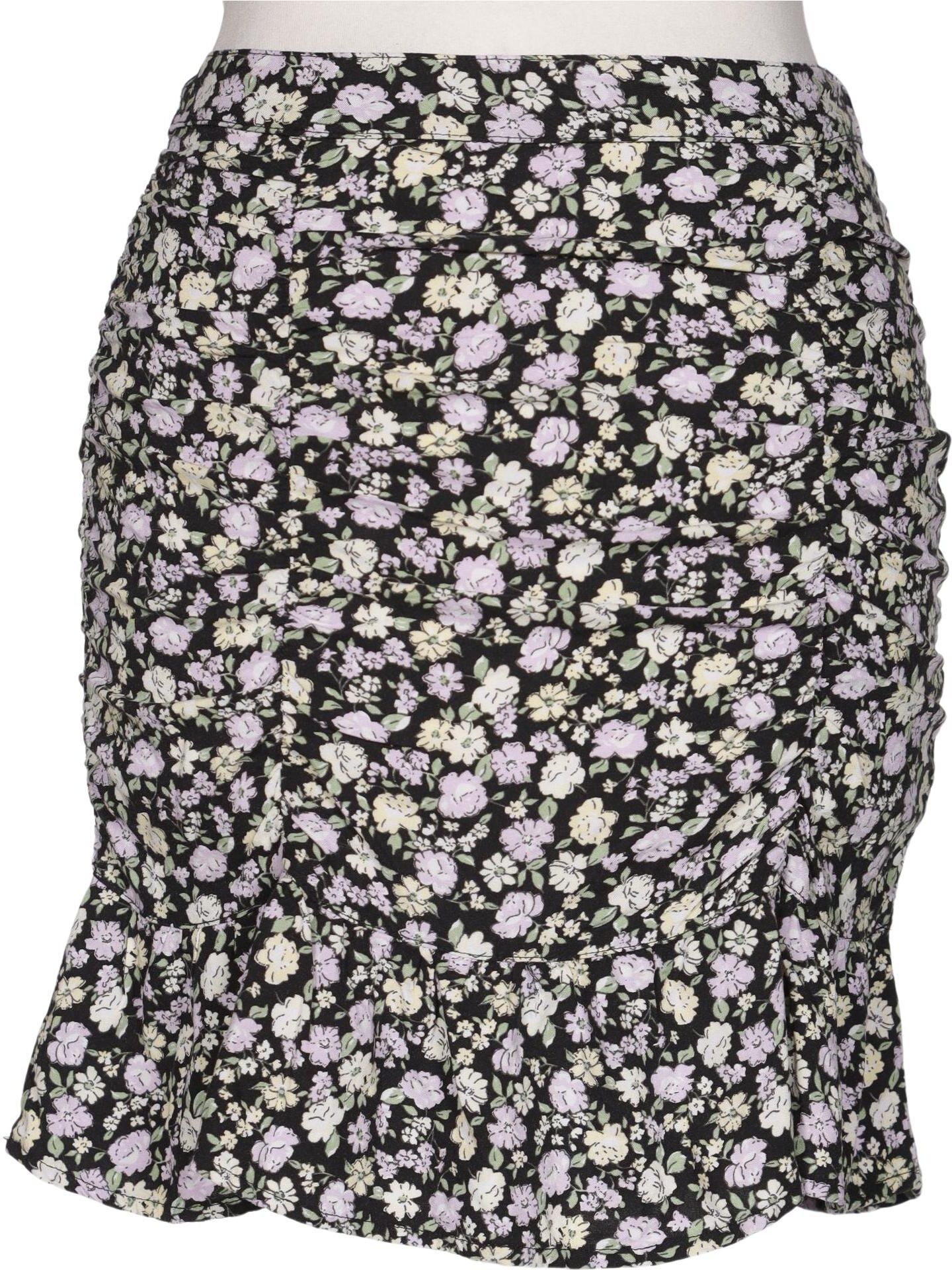 Hollister Damen Rock, Mehrfarbig, Gr. XS, Viskose - Second Hand
