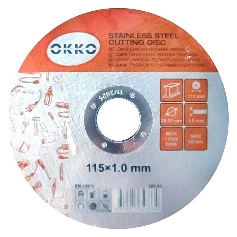 Okko CUTTING DISCS 115X1.0 (36517016)