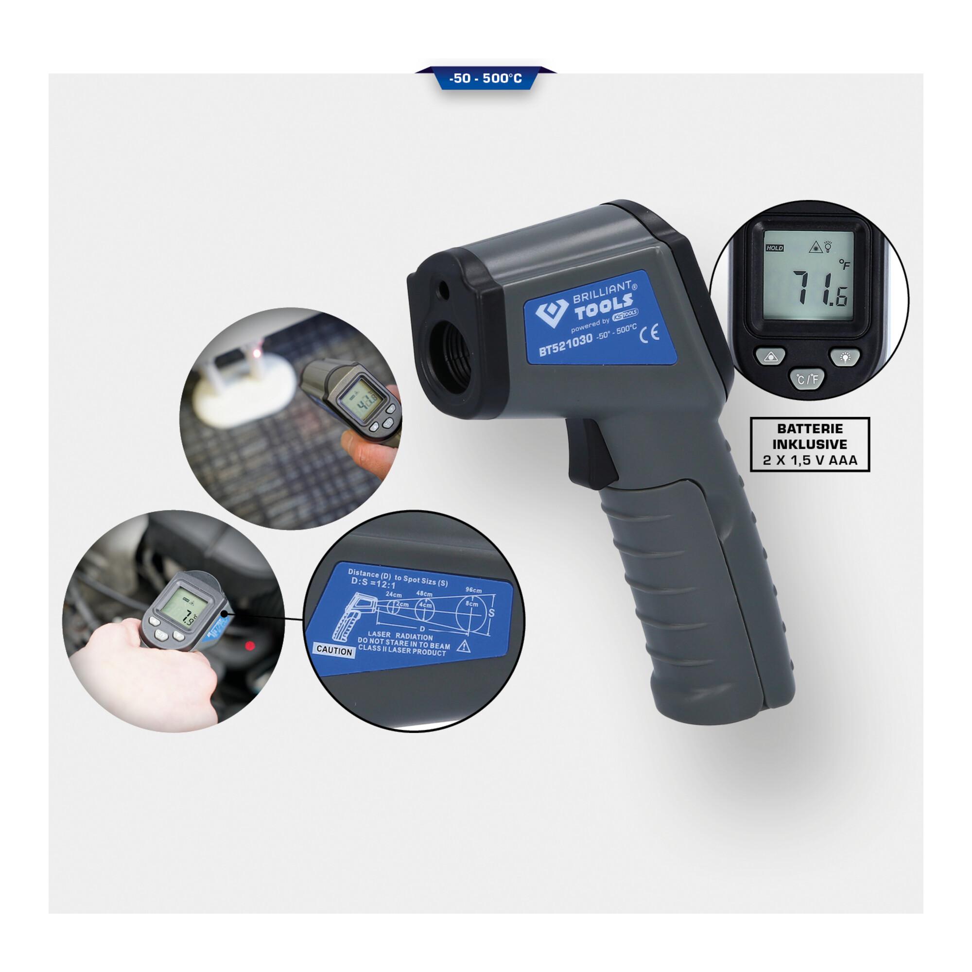Brilliant Tools Infrarot-Thermometer, -50° bis 500° (BT521030)