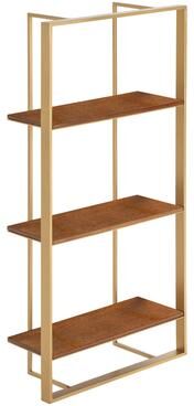 Kate and Laurel Kercheval Modern Wood Shelf
