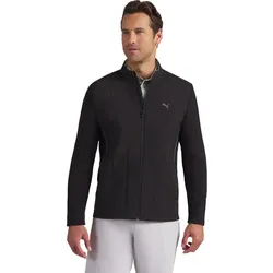 Puma Jacke Cloudspun Fleece Hybrid, schwarz