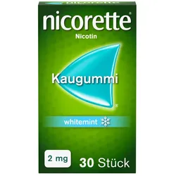 NICORETTE Kaugummi 2 mg whitemint 30 St