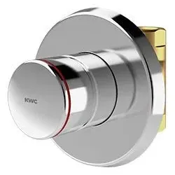 KWC Aquarotter Durchgangsventil, F3, hydraulisch, DN20, o. Mischung, Unterputz, duschen, 2030053188 2030053188