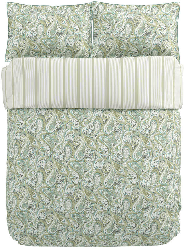 Bedeck of Belfast Alessie Cotton Duvet Cover Set Single Duvet Cover + 1 Pillowcase