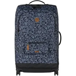 Cabaia Soft Suitcase 4 Wheels Essentials Trolley, Koffer, Blau