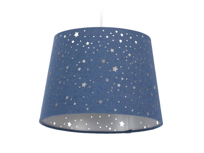 Kinderzimmerlampe Sterne Dunkelblau