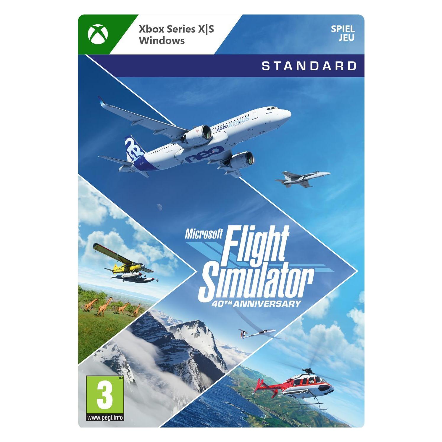 Microsoft Flight Simulator: 40th Anniversary (PC, Xbox Series S, Xbox Series X) (G7Q-00133)