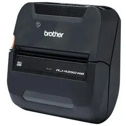 Brother RJ4250WBLZ1 mobile printer (203 dpi), Etikettendrucker, Schwarz