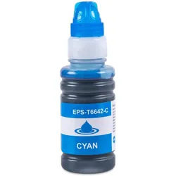 Alternativ-Tinte für EPSON 664 / C13T664240 cyan