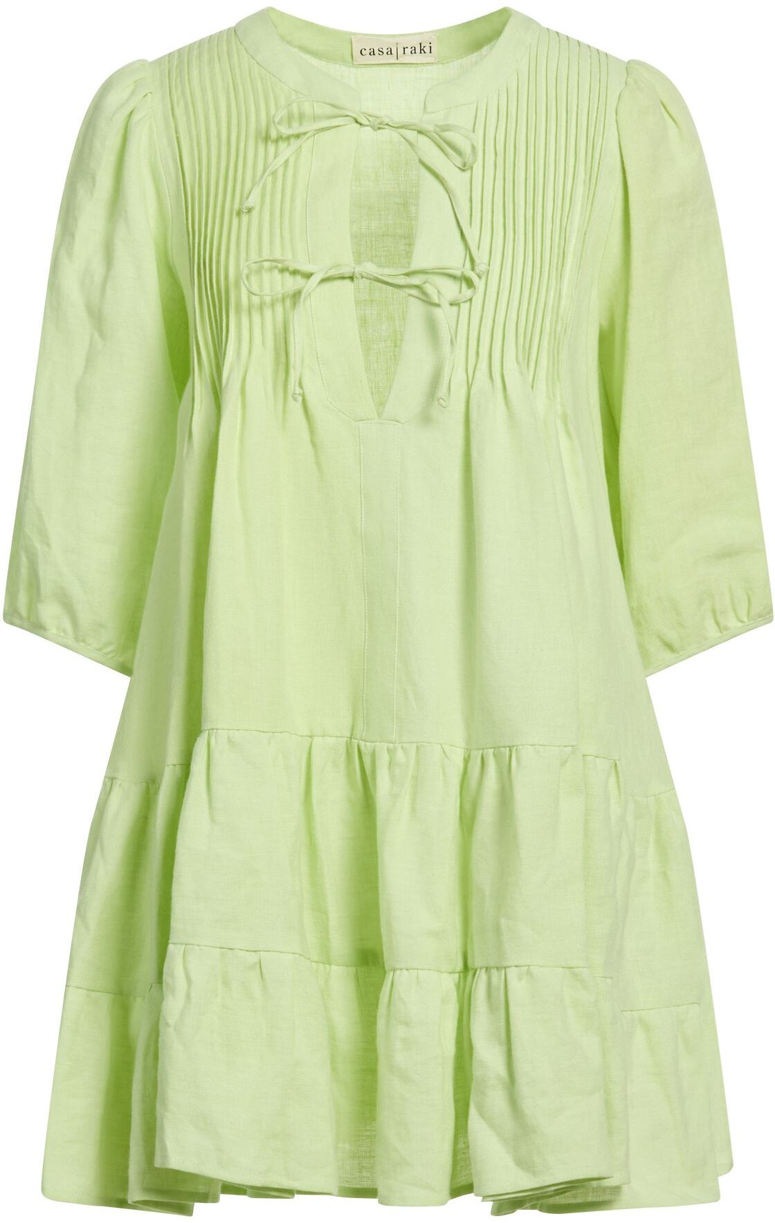 Casa Raki Minivestido Mujer Verde lima XS Mujer