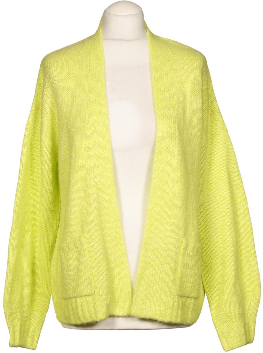 Olsen Damen Strickjacke, Neon, Gr. EU 38, Alpaka / Synthetik - Second Hand