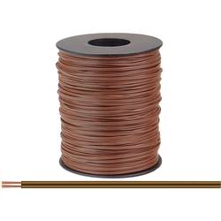 Donau Elektronik 114-88-100 Litze 2 x 0.08 mm² Braun 100 m