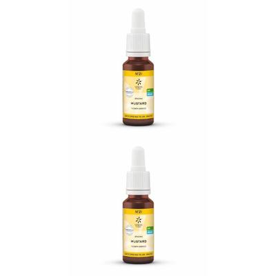Bachblüten No.21 Mustard Bio 2x 2x20 ml