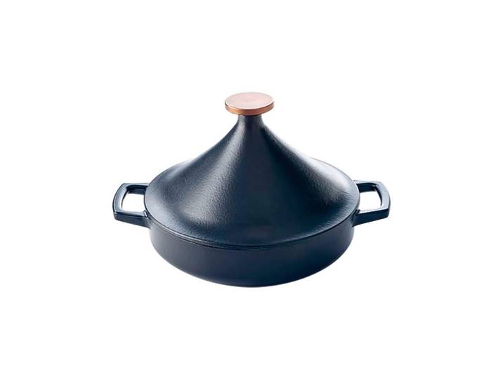 Schmortopf Beka Nori, Schwarz, Metall, 3 l, 32.5x18.3x37 cm, backofengeeignet, hitzebeständig, schadstofffrei gemäß EU-Standards, Kochgeschirr, Töpfe, Schmortöpfe