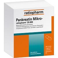 PANKREATIN Mikro-ratio.20.000 magensaftr.Hartkaps. 200 St