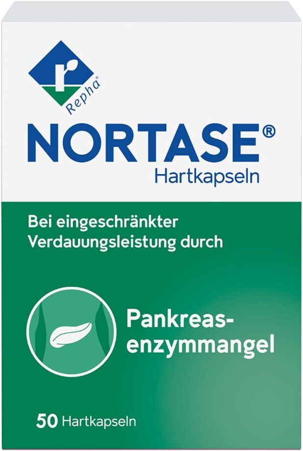NORTASE - Verdauungsenzyme bei exokriner Pankreasinsuffizienz 50stk