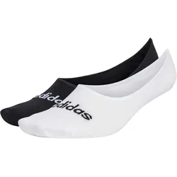 2er Pack adidas Thin Linear Ballerina Socken Herren HT3448 - white/black 43-45