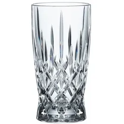 Nachtmann Latte-Macchiato-Becher Noblesse Barista 2tlg. Kristall, Kristalloptik Transparent Klar