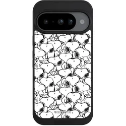 Nivocase Handyhülle für Google Pixel 10 Hülle NIVOpure Case Schwarz Muster Peanuts Snoopy (Google Pixel 10), Smartphone Hülle, Schwarz