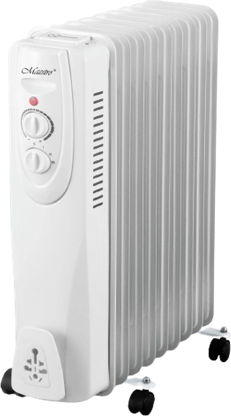 Maestro olie radiator met 9 lamellen, 2000W