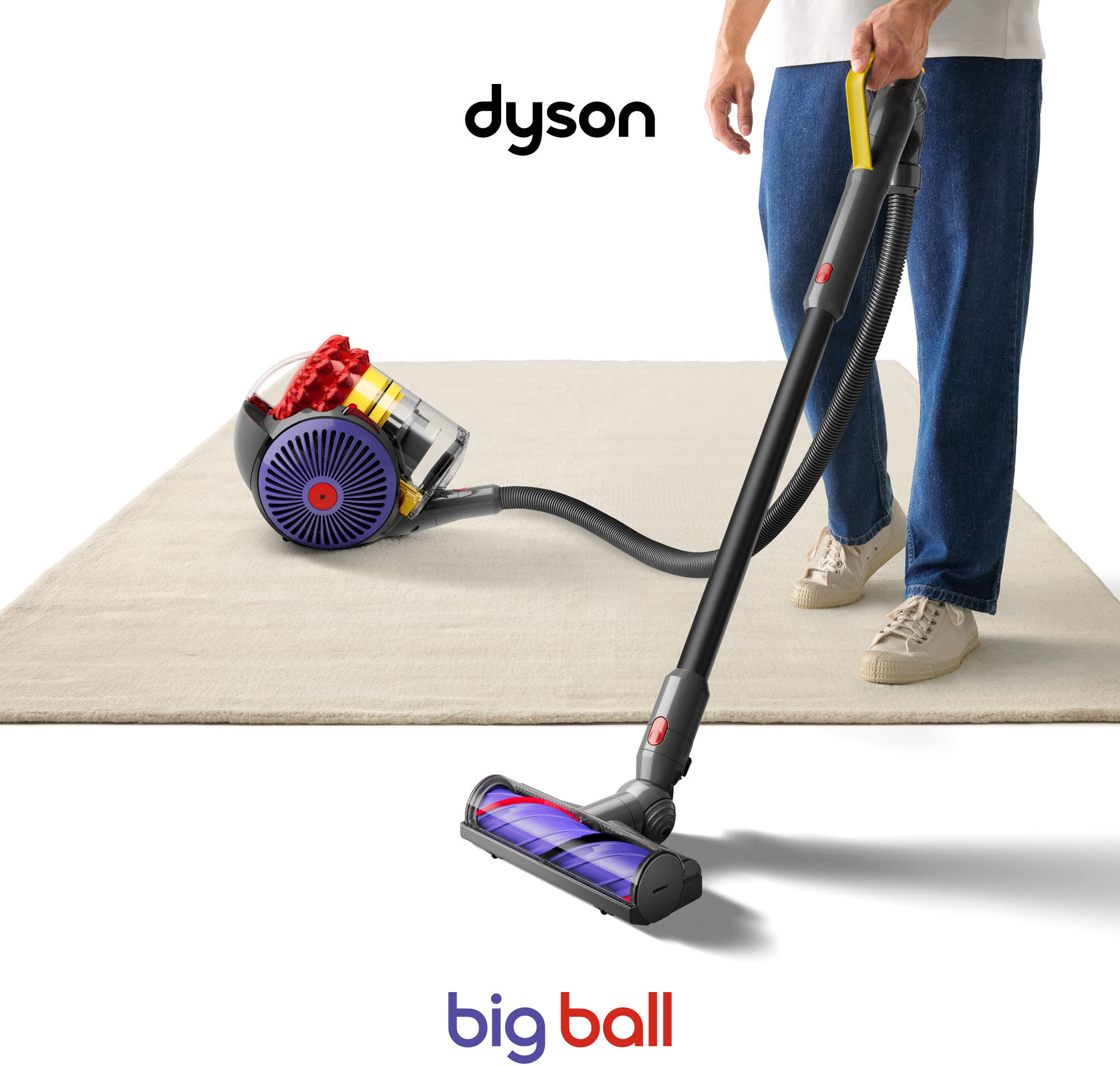 Bodenstaubsauger "Dyson Big Ball™", bunt (harlequin), B:25cm H:35cm T:40cm, Bodenstaubsauger, Bodenstaubsauger