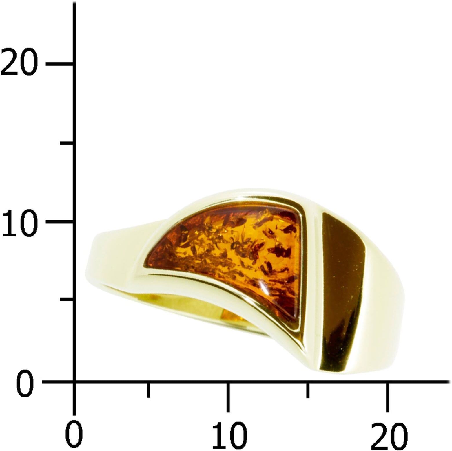 Fingerring OSTSEE-SCHMUCK "Ostsee-Schmuck Ring Alea Ring Alea" Gr. 60, gold (weiß, neutral), Fingerringe, Damen, 60 (19,1), Gelbgold 333, Fingerring