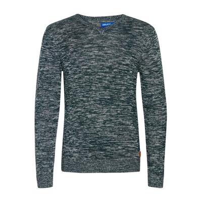 Strickfleece-Pullover BLEND "Strickpullover BHDansel", Herren, Gr. 3XL, blau (navy), Obermaterial: 50% Baumwolle CO. 50% Polyacryl PAN., Pullover