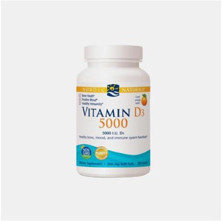 NORDIC NATURALS VITAMIN D3 5000IU 120 CAPSULAS NORDIC
