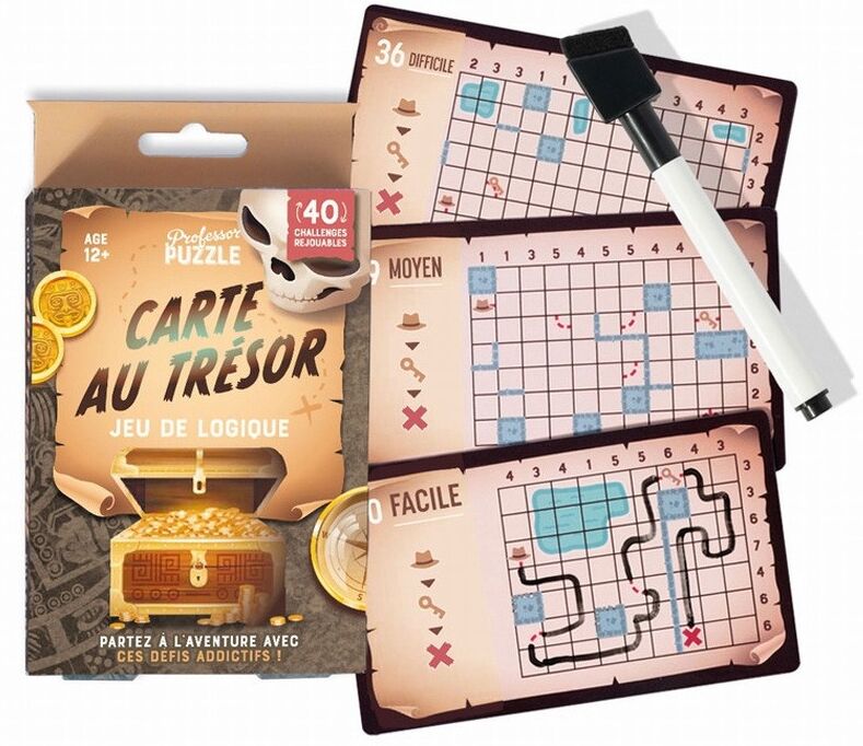Carte au Trésor - Professor Puzzle
