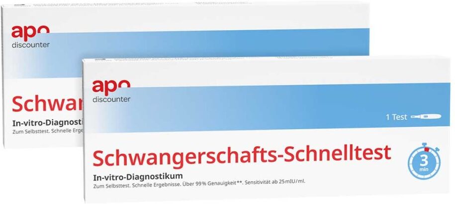 Schwangerschaftstest von apodiscounter